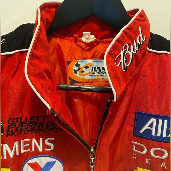 F1 Budweiser Red Racing Jacket - Picture 3 of 3